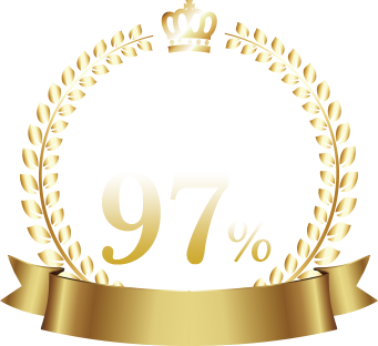 キャリアアップが期待できる97%